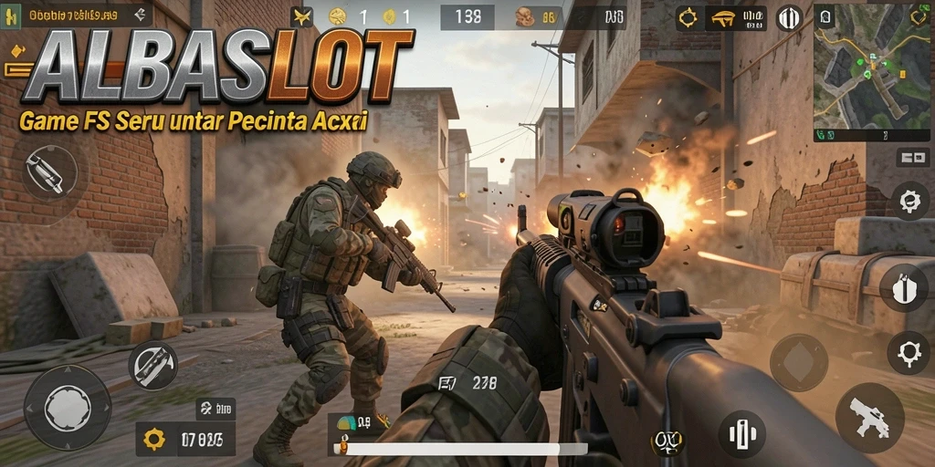 Tampilan memukau dari gameplay <strong>ALBASLOT</strong> yang penuh aksi.