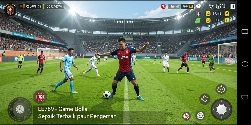 Screenshot gameplay EE789 yang mengasyikkan saat bertanding.