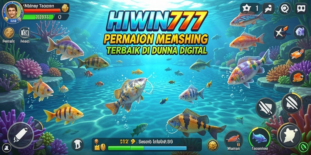Tangkap ikan besar dalam HIWIN777 dengan grafis menakjubkan.
