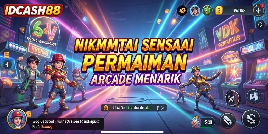 Screenshot yang menunjukkan gameplay seru dari IDCASH88.