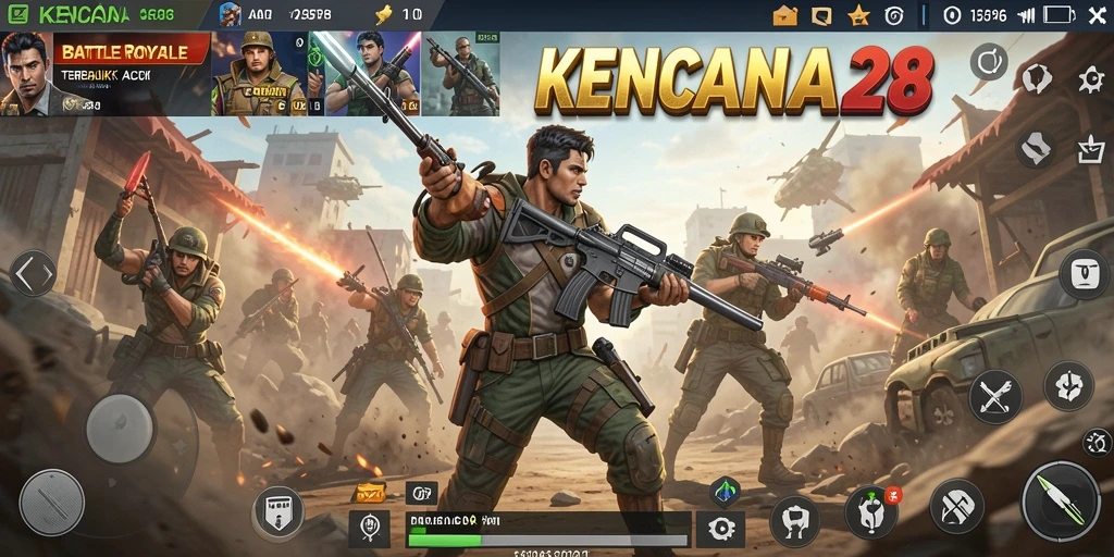Tampilan gameplay KENCANA28 yang seru dan mendebarkan.