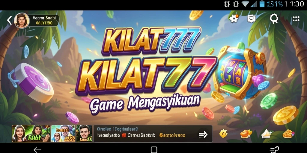 Screenshot KILAT777 menampilkan gameplay santai yang mengasyikkan.