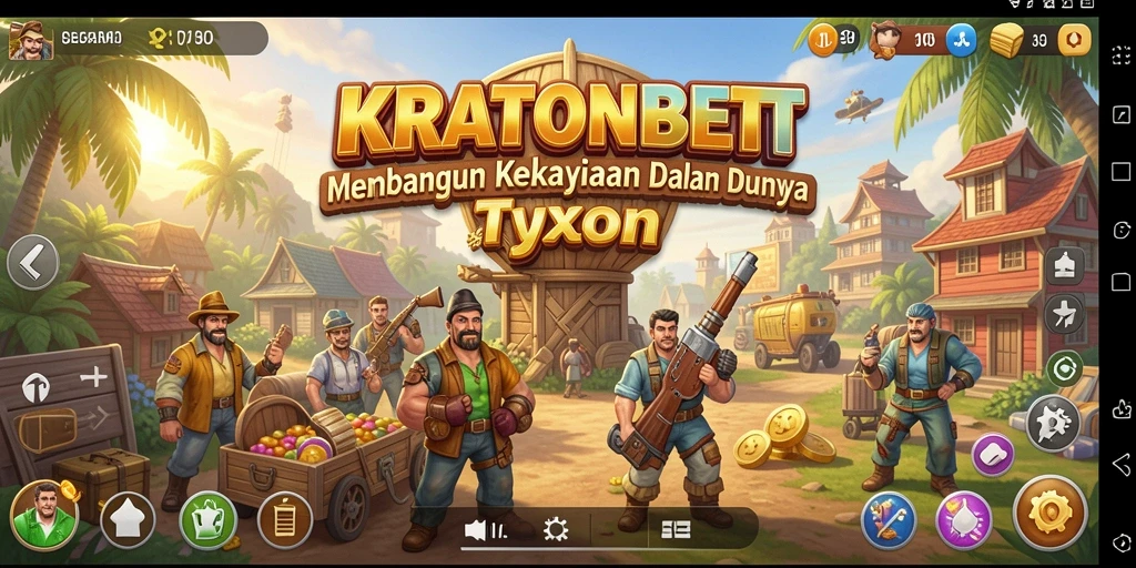 Tampilan gameplay KRATONBET yang seru dan interaktif.