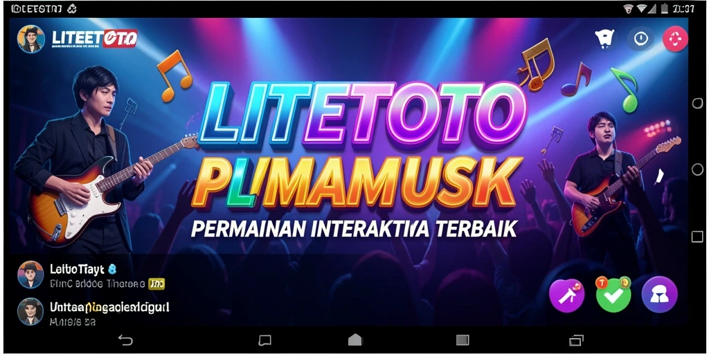 Tampilan gameplay LITETOTO yang menarik dan interaktif.