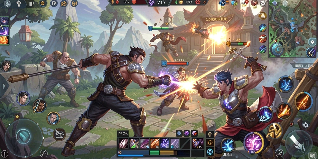 Tangkapan layar gameplay RPOK yang intens dan seru.