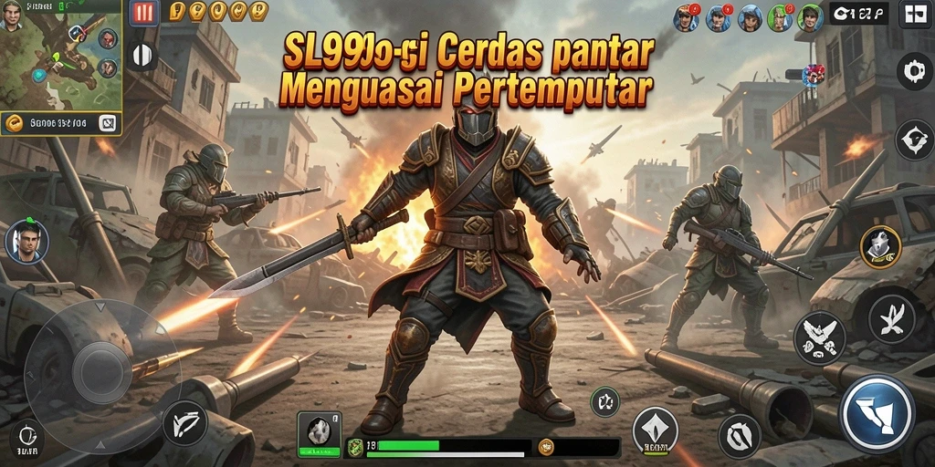 Tampilan gameplay SL999 yang intens dan menantang dalam strategi.