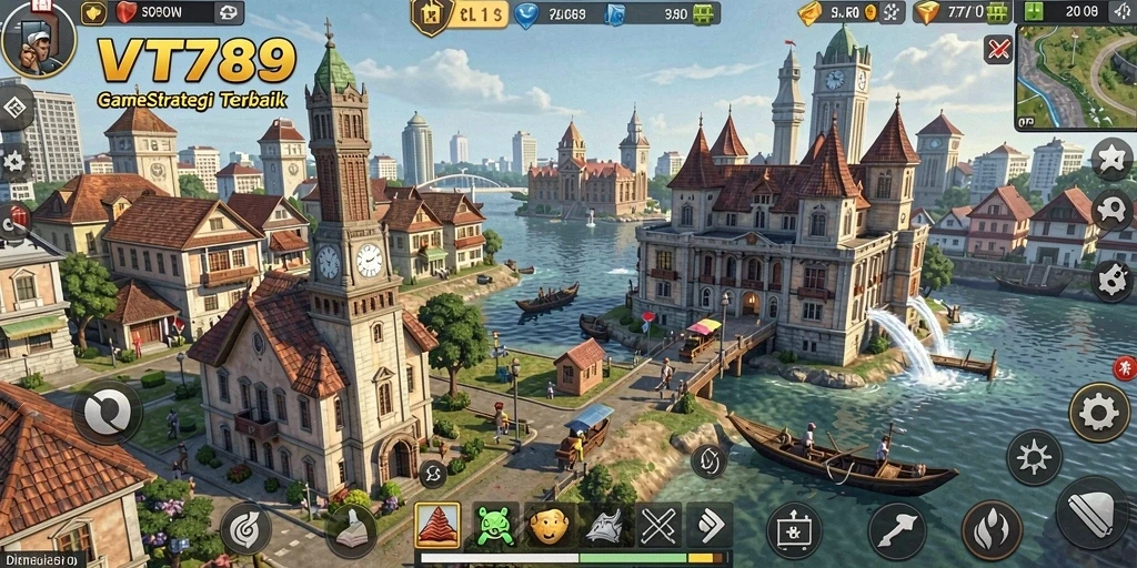 Tampilan gameplay VT789 yang menakjubkan dan dinamis.
