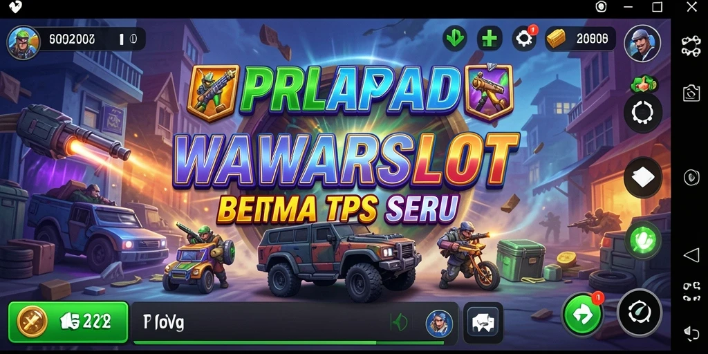 Gameplay seru WAWARSLOT dengan berbagai tema slot.