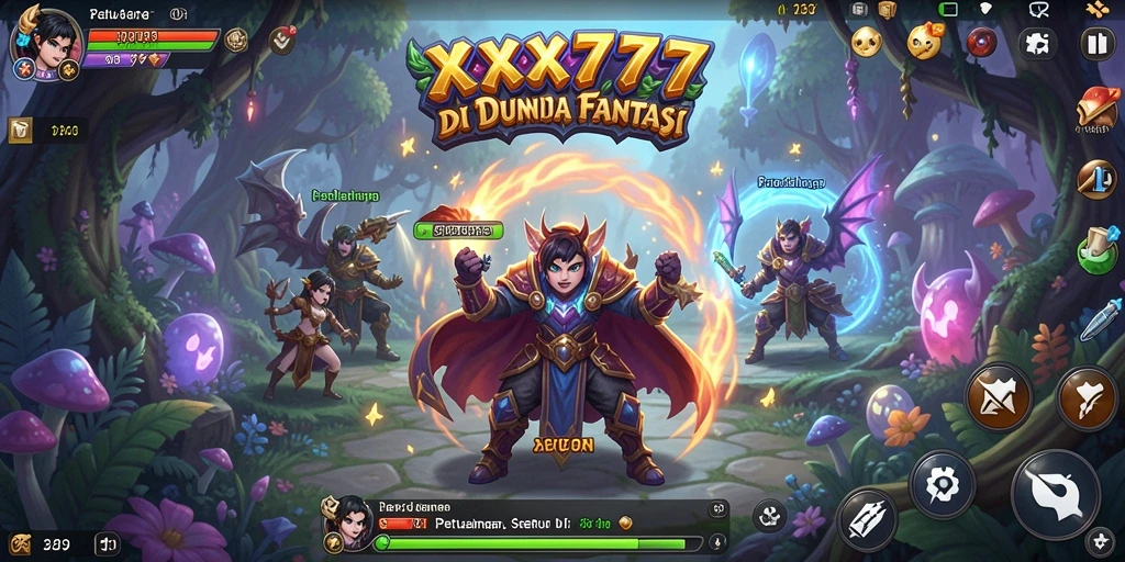 Tangkapan layar XXX777 dengan gameplay petualangan yang mendebarkan.